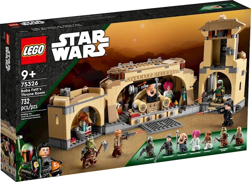 LEGO Star Wars 75326 Boba Fett's Throne Room