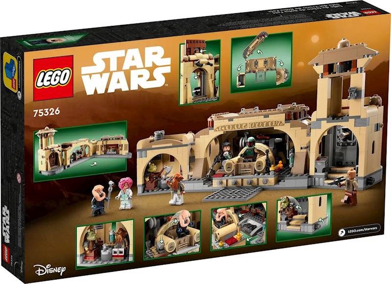 LEGO Star Wars 75326 Boba Fett's Throne Room