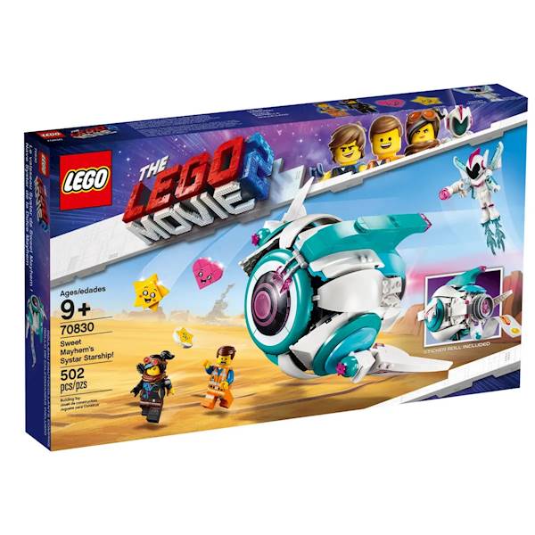 LEGO Movie 70830 Sweet Mayhem's Systar Starship