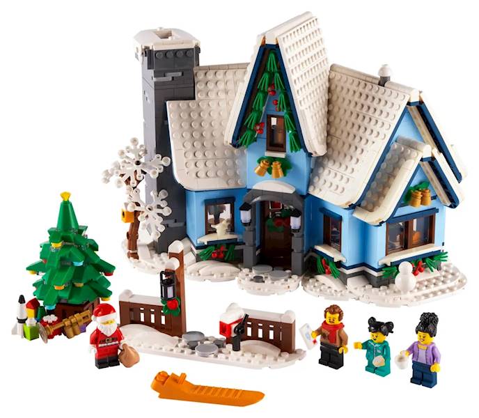 LEGO ICONS 10293 Santa's visit