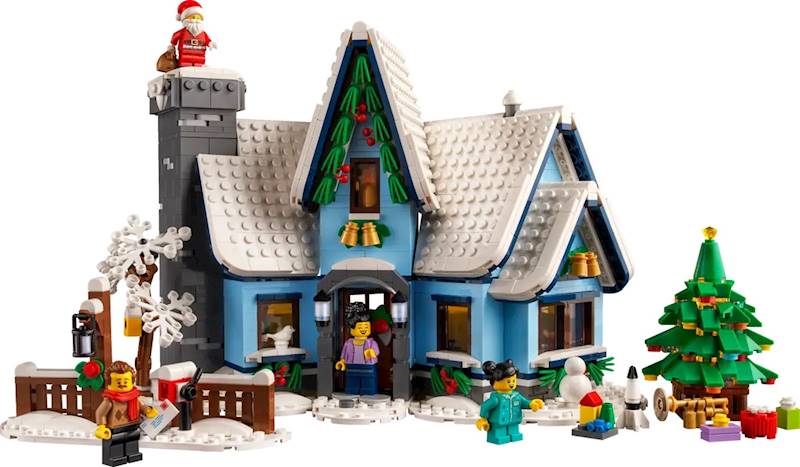 LEGO ICONS 10293 Santa's visit