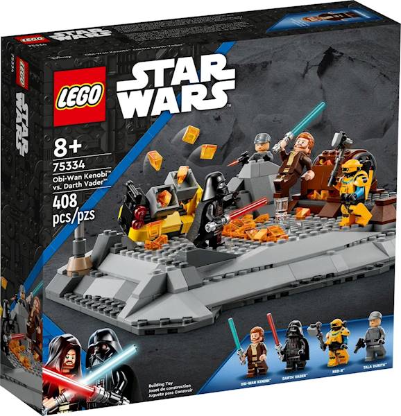 LEGO Star Wars 75334 Obi-Wan Kenobi vs Darth Vader