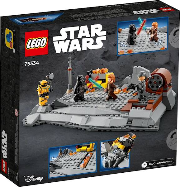 LEGO Star Wars 75334 Obi-Wan Kenobi vs Darth Vader