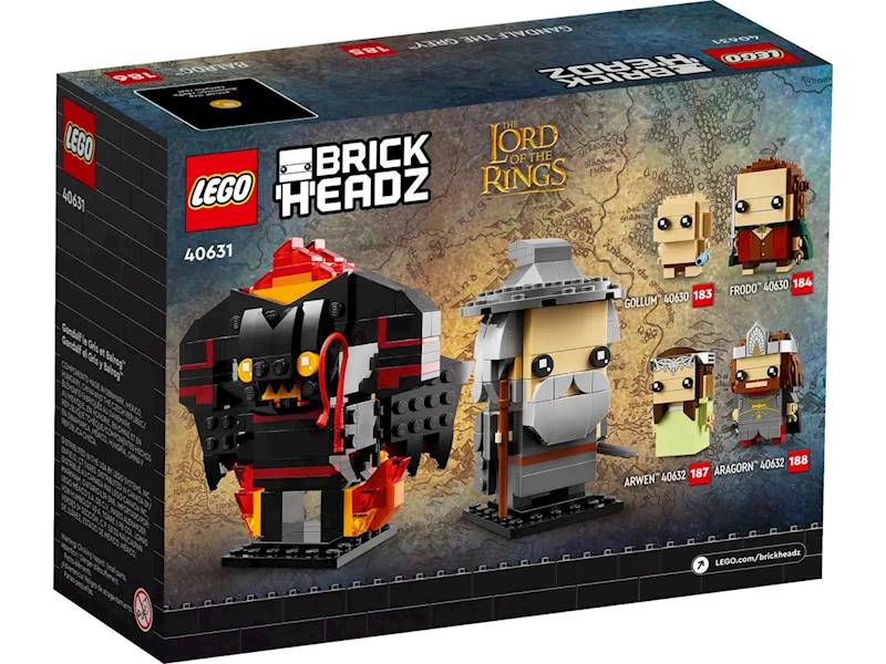LEGO BrickHeadz 40631 Gandalf the Grey & Balrog