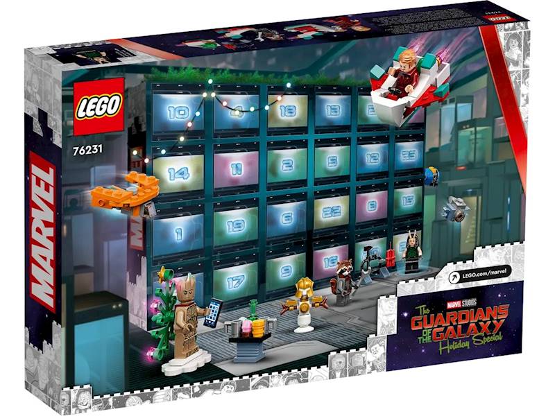 LEGO Marvel 76231 Guardians of the Galaxy Calendar