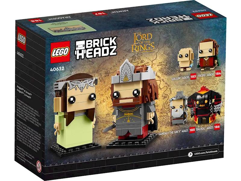 LEGO BrickHeadz 40632 Aragorn & Arwen