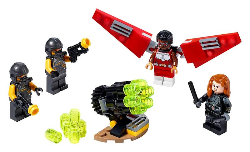 LEGO Marvel 40418 Falcon & Black Widow Team-up