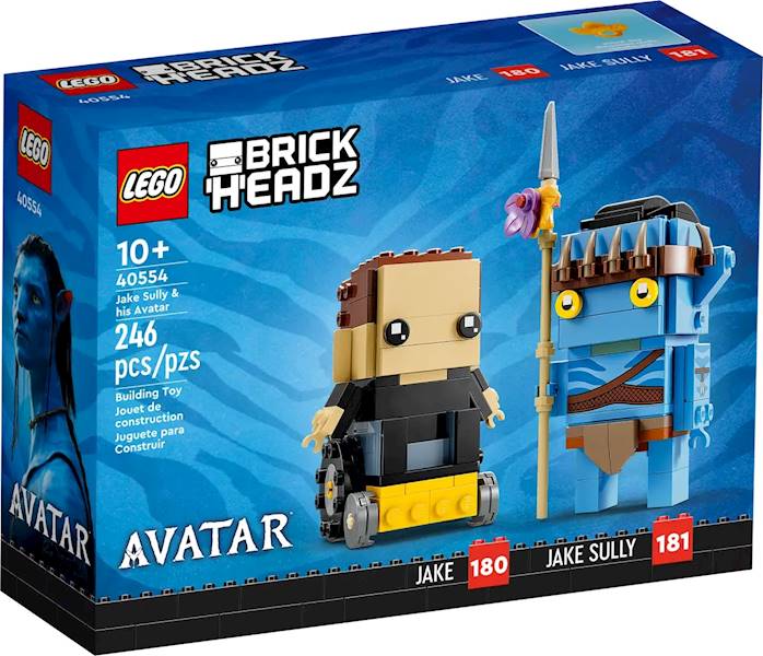 LEGO BrickHeadz 40554 Jake Sully & his Avatar