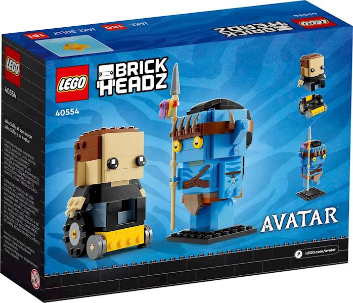 LEGO BrickHeadz 40554 Jake Sully & his Avatar