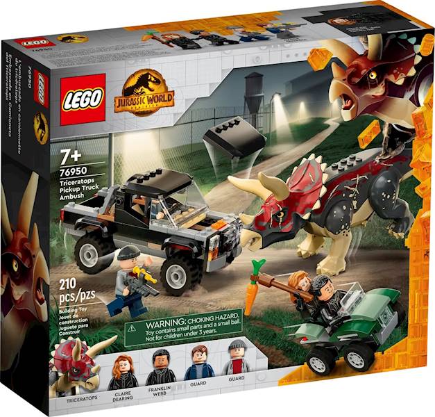 LEGO Jurassic World 76950 Triceratops Pick-up