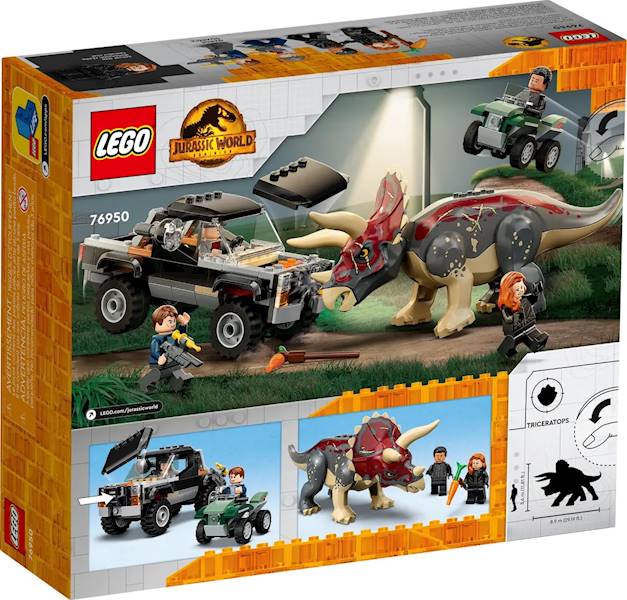 LEGO Jurassic World 76950 Triceratops Pick-up