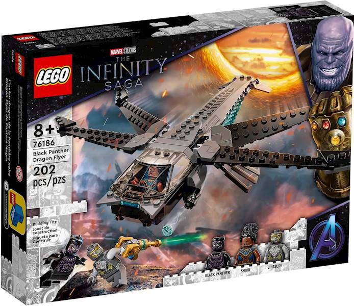 LEGO Marvel 76186 Black Panther Dragon Flyer