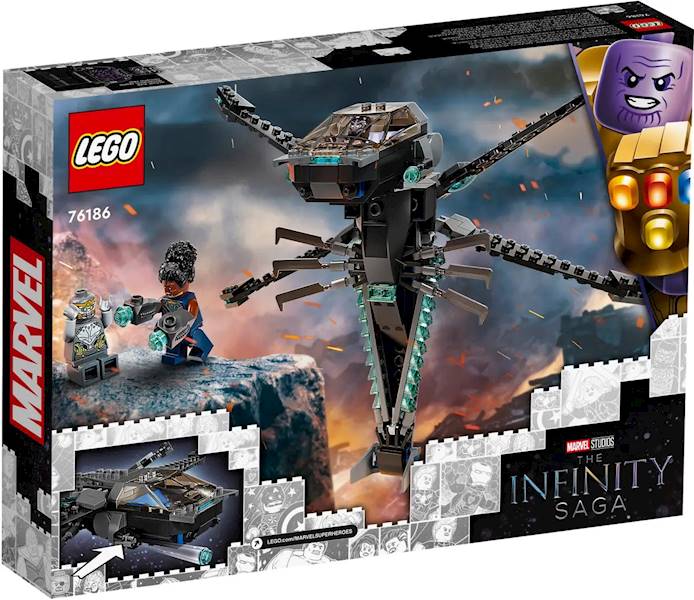LEGO Marvel 76186 Black Panther Dragon Flyer