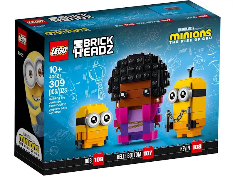 LEGO BrickHeadz 40421 Belle Bottom Kevin and Bob