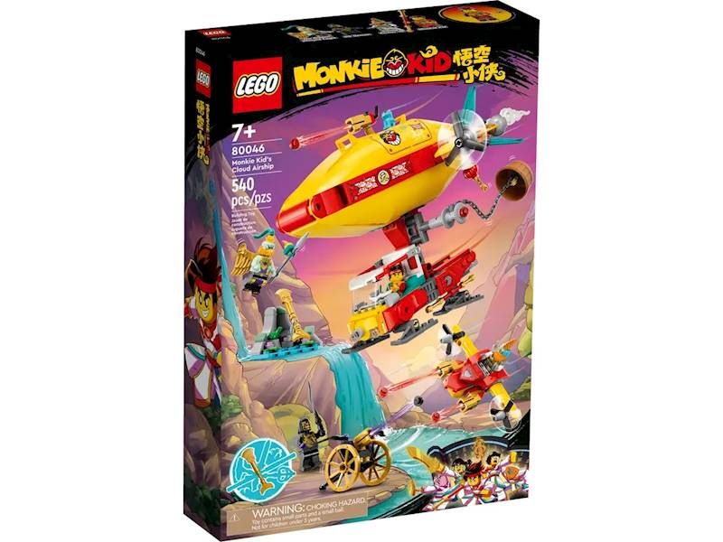 LEGO Monkie Kid 80046 Monkie Kid's Cloud Airship
