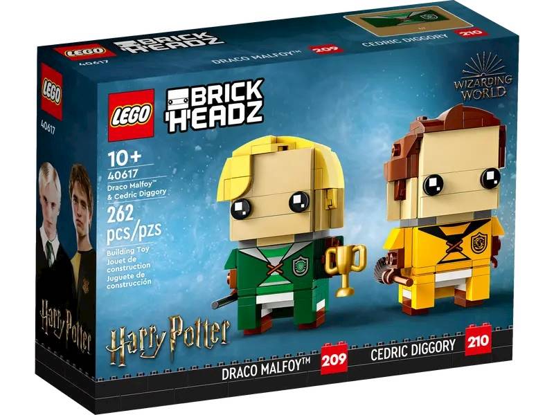 LEGO BrickHeadz 40617 Draco Malfoy Cedric Diggory