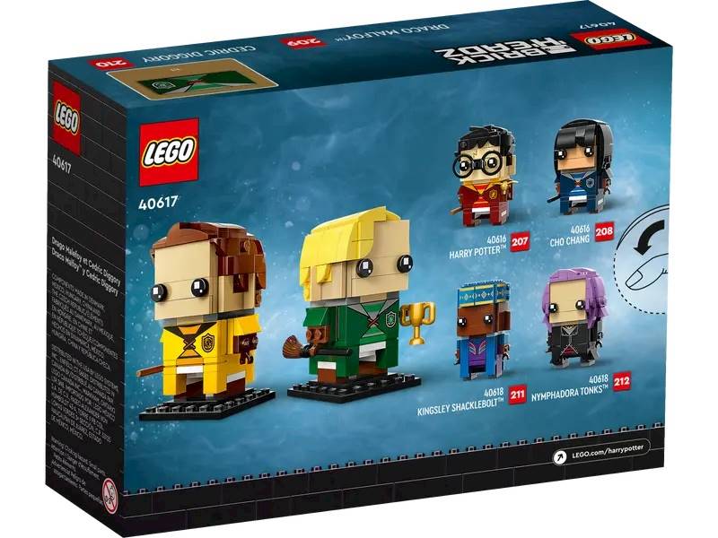 LEGO BrickHeadz 40617 Draco Malfoy Cedric Diggory