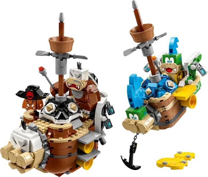 LEGO Super Mario 71427 Larry's & Morton's Airships