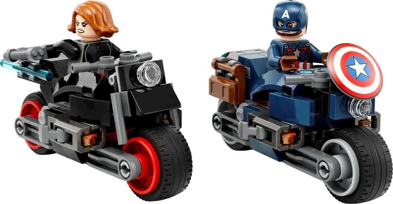 LEGO Marvel 76260 Black Widow & Captain America MC
