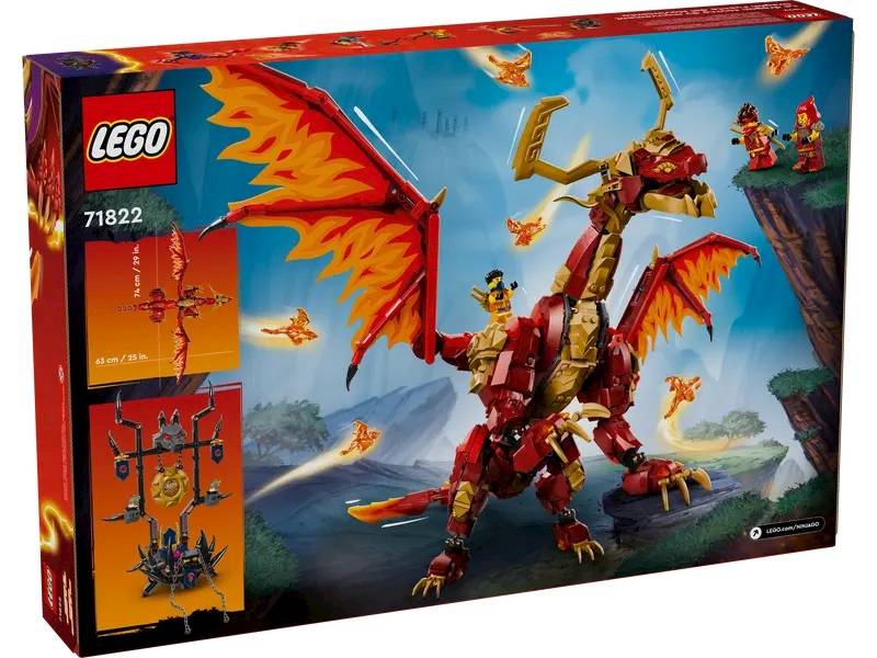 LEGO Ninjago 71822 Source Dragon of Motion