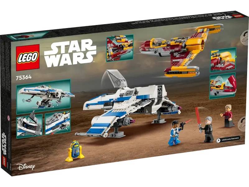 LEGO Star Wars 75364 New Republic E-wing vs Shin