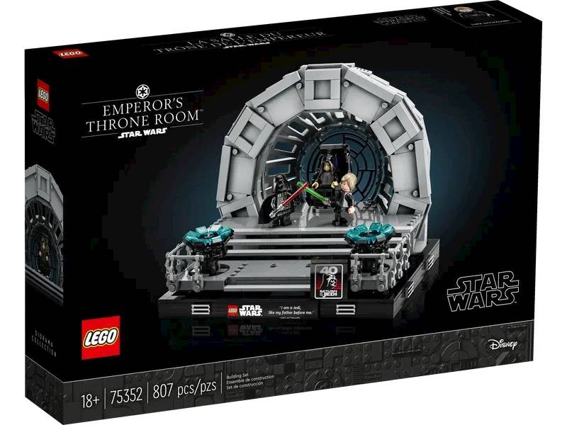LEGO Star Wars 75352 Emperor's Throne Room Diorama