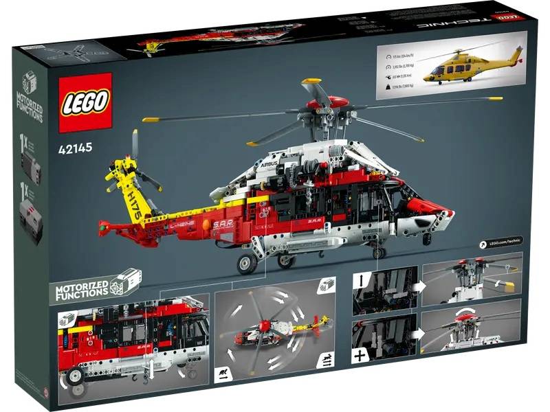 LEGO Technic 42145 Airbus H175 Rescue Helicopter
