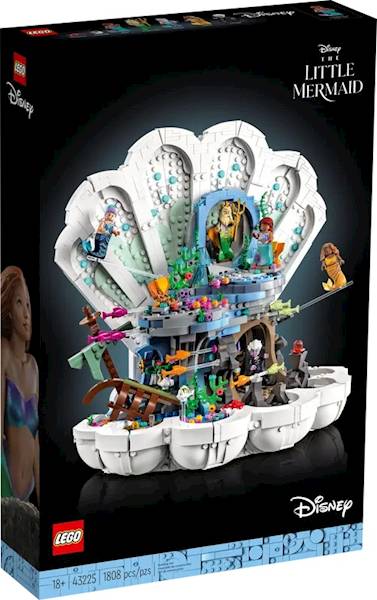 LEGO Disney 43225 Little Mermaid Royal Clamshell