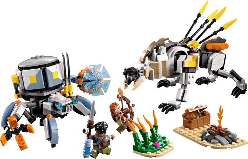 LEGO Horizon 77037 Aloy & Varl vs Shell-walker