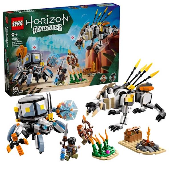 LEGO Horizon 77037 Aloy & Varl vs Shell-walker