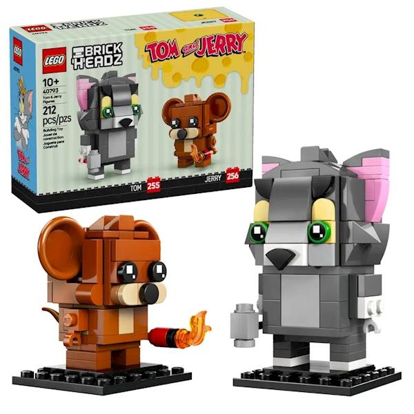 LEGO BrickHeadz 40793 Tom & Jerry Figures