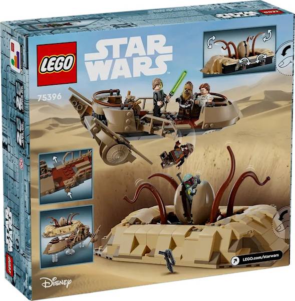 LEGO Star Wars 75396 Desert Skiff & Sarlacc Pit