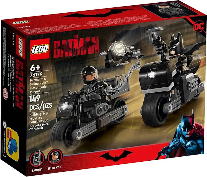 LEGO DC 76179 Batman & Selina Motorcycle Pursuit