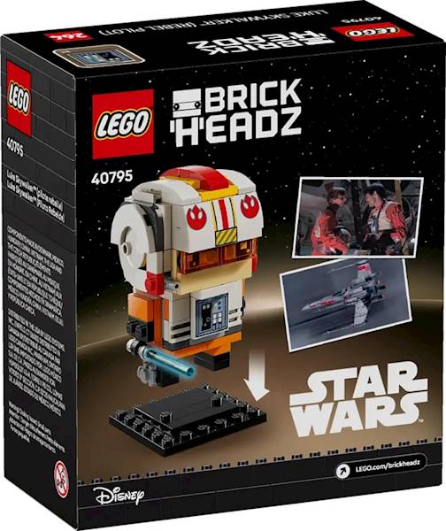 LEGO BrickHeadz 40795 Luke Skywalker Rebel Pilot