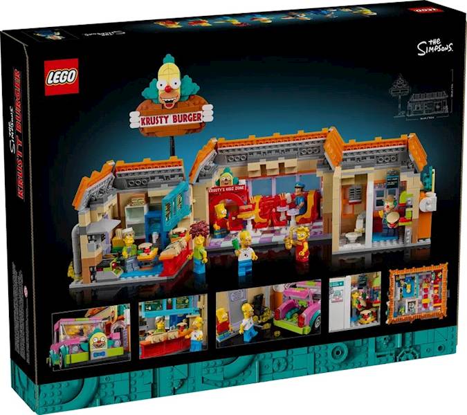 LEGO ICONS 10352 The Simpsons Krusty Burger