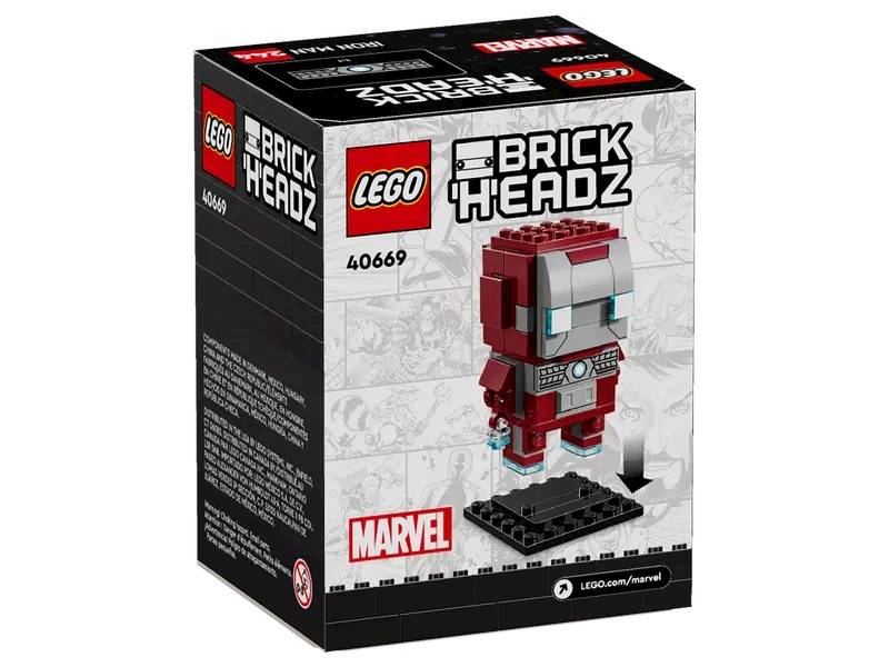 LEGO BrickHeadz 40669 Iron Man MK5