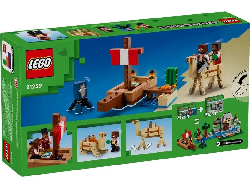LEGO Minecraft 21259 The Pirate Ship Voyage