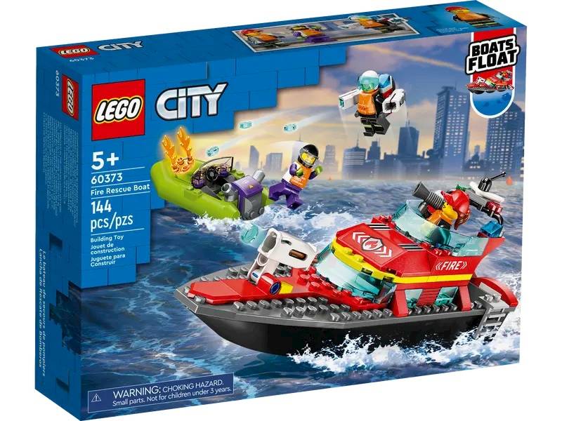 LEGO City 60373 Fire Rescue Boat