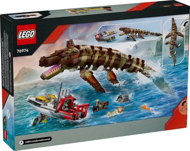 LEGO Jurassic World 76974 Brick-Built Mosasaurus