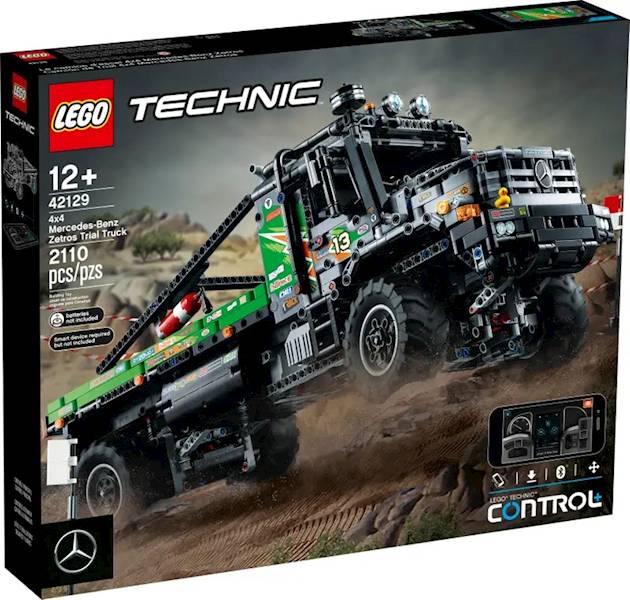 LEGO Technic 42129 4x4 Mercedes-Benz Zetros Trial