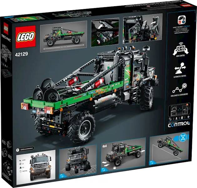 LEGO Technic 42129 4x4 Mercedes-Benz Zetros Trial