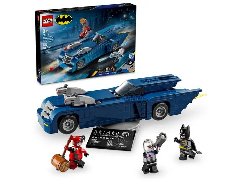 LEGO DC 76274 Batman with The Batmobile vs Harley