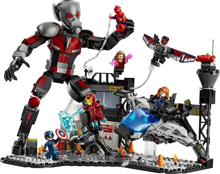 LEGO Marvel 76314 Captain America Civil War Action
