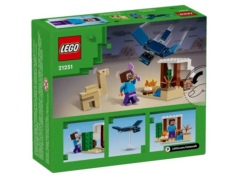 LEGO Minecraft 21251 Steve's Desert Expedition