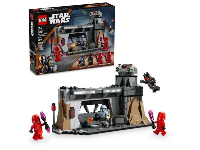 LEGO Star Wars 75386 Paz Vizsla and Moff Gideon
