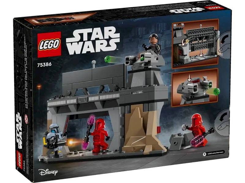 LEGO Star Wars 75386 Paz Vizsla and Moff Gideon