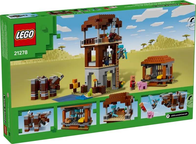 LEGO Minecraft 21278 Pillager Outpost and Ravager
