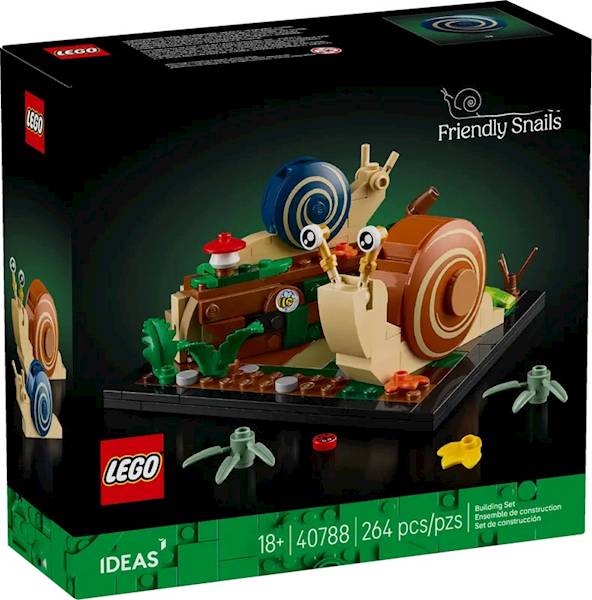 LEGO IDEAS 40788 Friendly Snails