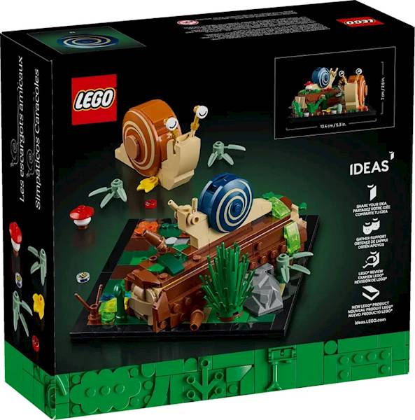 LEGO IDEAS 40788 Friendly Snails
