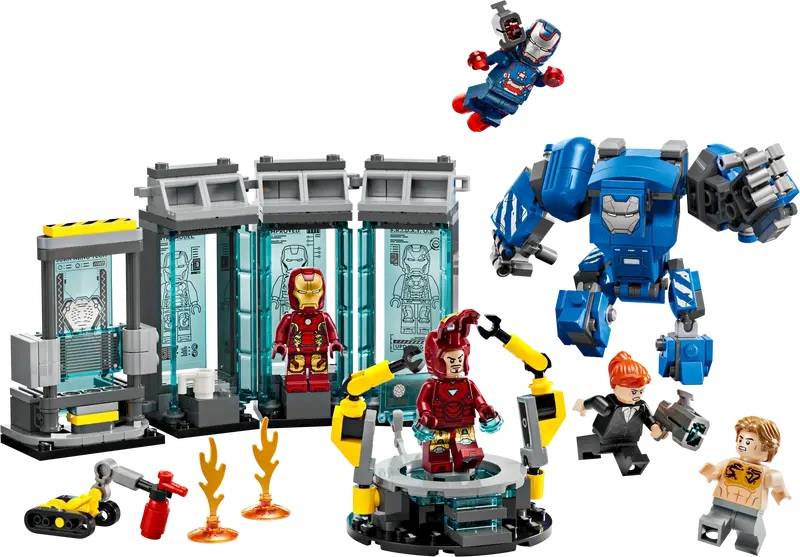 LEGO Marvel 76315 Iron Man's Laboratory Armory